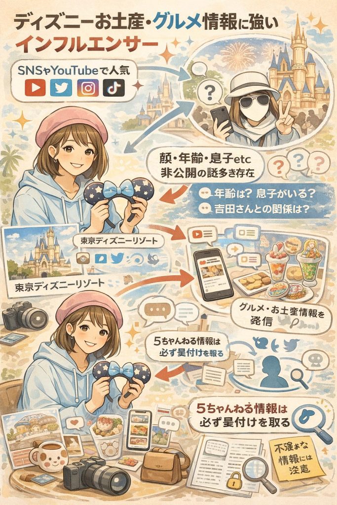 ディズニーインフルエンサーの魅力と謎