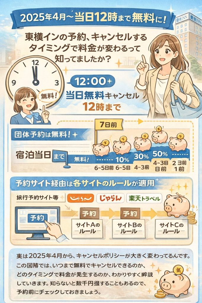 いつまで無料でキャンセルできるのか、どのタイミングで料金が発生するのか