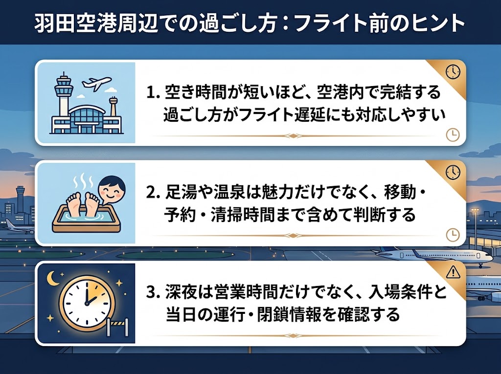 清潔感のある旅行雑誌風インフォグラフィック